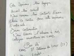 Les vacanciers ont la parole